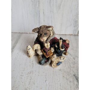 Boyds Bears friends Cooke the santa cat love joy xmas 1994